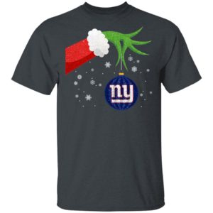 The Grinch Christmas Ornament New York Giants Shirt