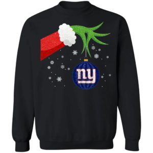 The Grinch Christmas Ornament New York Giants Shirt