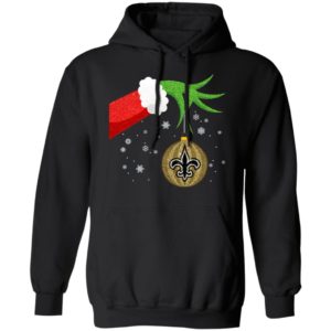 The Grinch Christmas Ornament New Orleans Saints Shirt