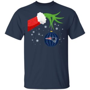 The Grinch Christmas Ornament New England Patriots Shirt
