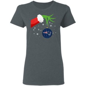 The Grinch Christmas Ornament New England Patriots Shirt