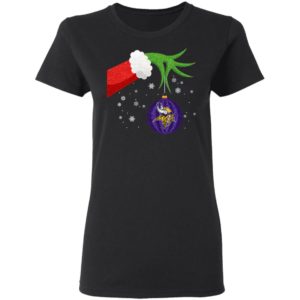 The Grinch Christmas Ornament Minnesota Vikings Shirt