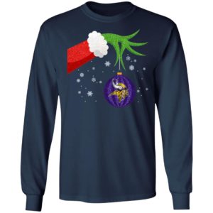 The Grinch Christmas Ornament Minnesota Vikings Shirt