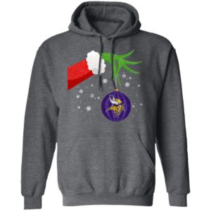 The Grinch Christmas Ornament Minnesota Vikings Shirt