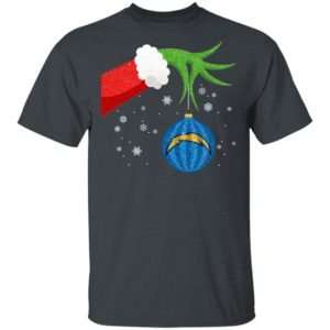 The Grinch Christmas Ornament Los Angeles Chargers Shirt