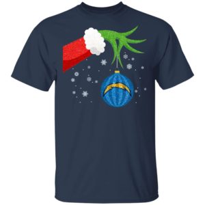 The Grinch Christmas Ornament Los Angeles Chargers Shirt