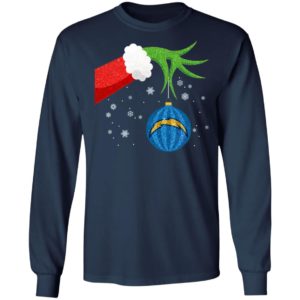 The Grinch Christmas Ornament Los Angeles Chargers Shirt