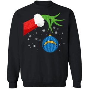 The Grinch Christmas Ornament Los Angeles Chargers Shirt