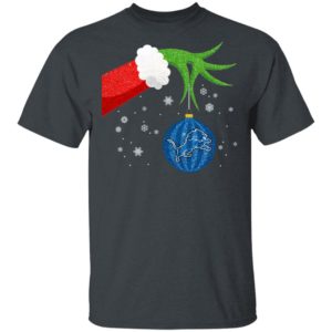 The Grinch Christmas Ornament Detroit Lions Shirt