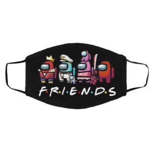 Among Us Imposter Friends face mask
