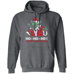Santa Master Yoda Ho Ho Ho Merry Christmas Sweatshirt, Shirt