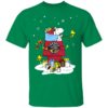 Toronto Raptors Santa Snoopy Wish You A Merry Christmas Shirt