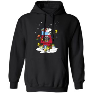 Toronto Raptors Santa Snoopy Wish You A Merry Christmas Shirt