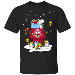 Toronto FC Santa Snoopy Wish You A Merry Christmas Shirt Toronto FC Santa Snoopy Wish You A Merry Christmas Shirt