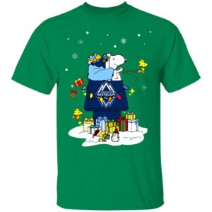Vancouver Whitecaps FC Santa Snoopy Wish You A Merry Christmas Shirt