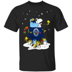 Vancouver Whitecaps FC Santa Snoopy Wish You A Merry Christmas Shirt Vancouver Whitecaps FC Santa Snoopy Wish You A Merry Christmas Shirt