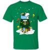 Pittsburgh Steelers Santa Snoopy Wish You A Merry Christmas Shirt