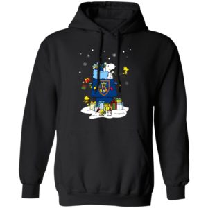 Real Salt Lake Santa Snoopy Wish You A Merry Christmas Shirt