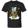 Portland Trail Blazers Santa Snoopy Wish You A Merry Christmas Shirt