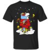 Portland Timbers Santa Snoopy Wish You A Merry Christmas Shirt