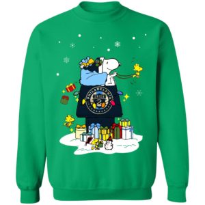 Philadelphia Union Santa Snoopy Wish You A Merry Christmas Shirt