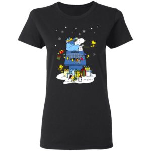 Orlando Magic Santa Snoopy Wish You A Merry Christmas Shirt