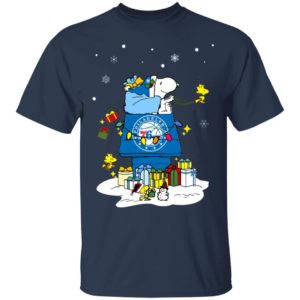 Philadelphia 76er Santa Snoopy Wish You A Merry Christmas Shirt Philadelphia 76er Santa Snoopy Wish You A Merry Christmas Shirt