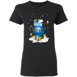 Philadelphia 76er Santa Snoopy Wish You A Merry Christmas Shirt