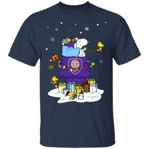 Orlando City SC Santa Snoopy Wish You A Merry Christmas Shirt
