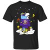 Orlando Magic Santa Snoopy Wish You A Merry Christmas Shirt