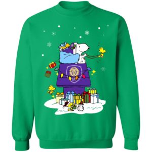 Orlando City SC Santa Snoopy Wish You A Merry Christmas Shirt