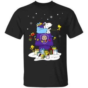 Orlando City SC Santa Snoopy Wish You A Merry Christmas Shirt