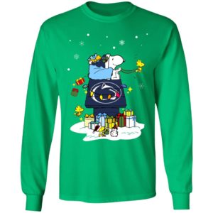 Penn State Nittany Lions Santa Snoopy Wish You A Merry Christmas Shirt