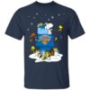 New York Red Bulls Santa Snoopy Wish You A Merry Christmas Shirt