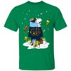 Oakland Raiders Santa Snoopy Wish You A Merry Christmas Shirt