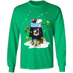 Minnesota United FC Santa Snoopy Wish You A Merry Christmas Shirt