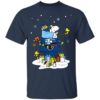 Nashville SC Santa Snoopy Wish You A Merry Christmas Shirt