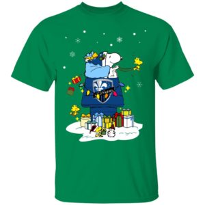 Montreal Impact Santa Snoopy Wish You A Merry Christmas Shirt