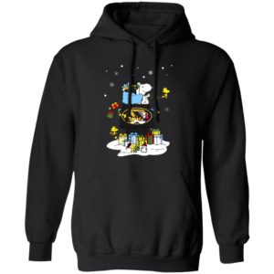 Mizzou Tigers Santa Snoopy Wish You A Merry Christmas Shirt