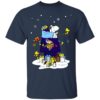 Mizzou Tigers Santa Snoopy Wish You A Merry Christmas Shirt
