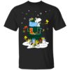 Minnesota United FC Santa Snoopy Wish You A Merry Christmas Shirt