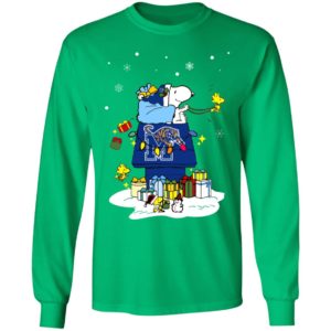 Memphis Tigers Santa Snoopy Wish You A Merry Christmas Shirt