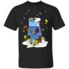 Memphis Tigers Santa Snoopy Wish You A Merry Christmas Shirt