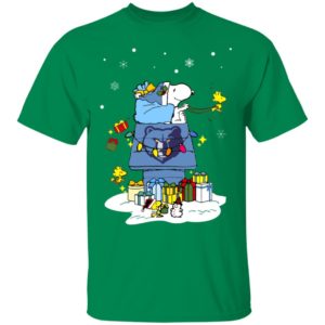 Memphis Grizzlies Santa Snoopy Wish You A Merry Christmas Shirt