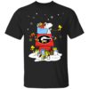 Florida Gators Santa Snoopy Wish You A Merry Christmas Shirt