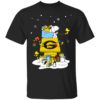 Gonzaga Bulldogs Santa Snoopy Wish You A Merry Christmas Shirt