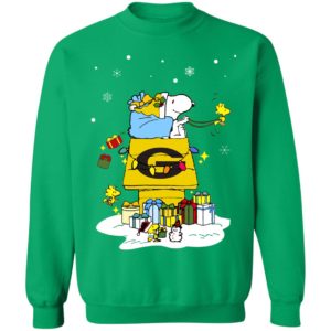 Grambling State Tigers Santa Snoopy Wish You A Merry Christmas Shirt