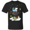 Houston Texans Santa Snoopy Wish You A Merry Christmas Shirt