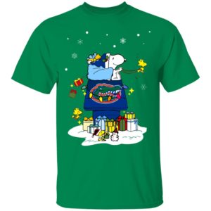 Florida Gators Santa Snoopy Wish You A Merry Christmas Shirt