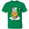 Indianapolis Colts Santa Snoopy Wish You A Merry Christmas Shirt